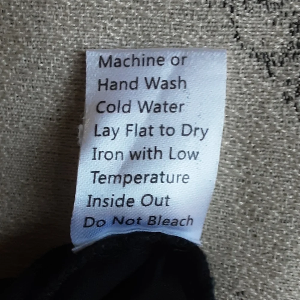 Ming Wang Black Sleeveless Zip Front Cotton Blend Top - Picture 7 of 7